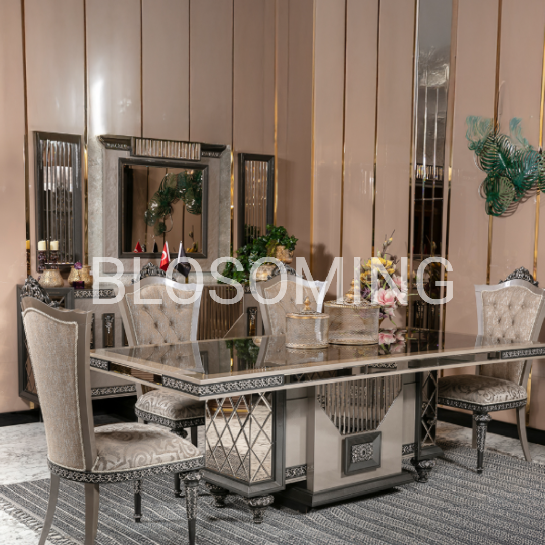 Premium Sofa Set & Dinning Room ( Beig Color )