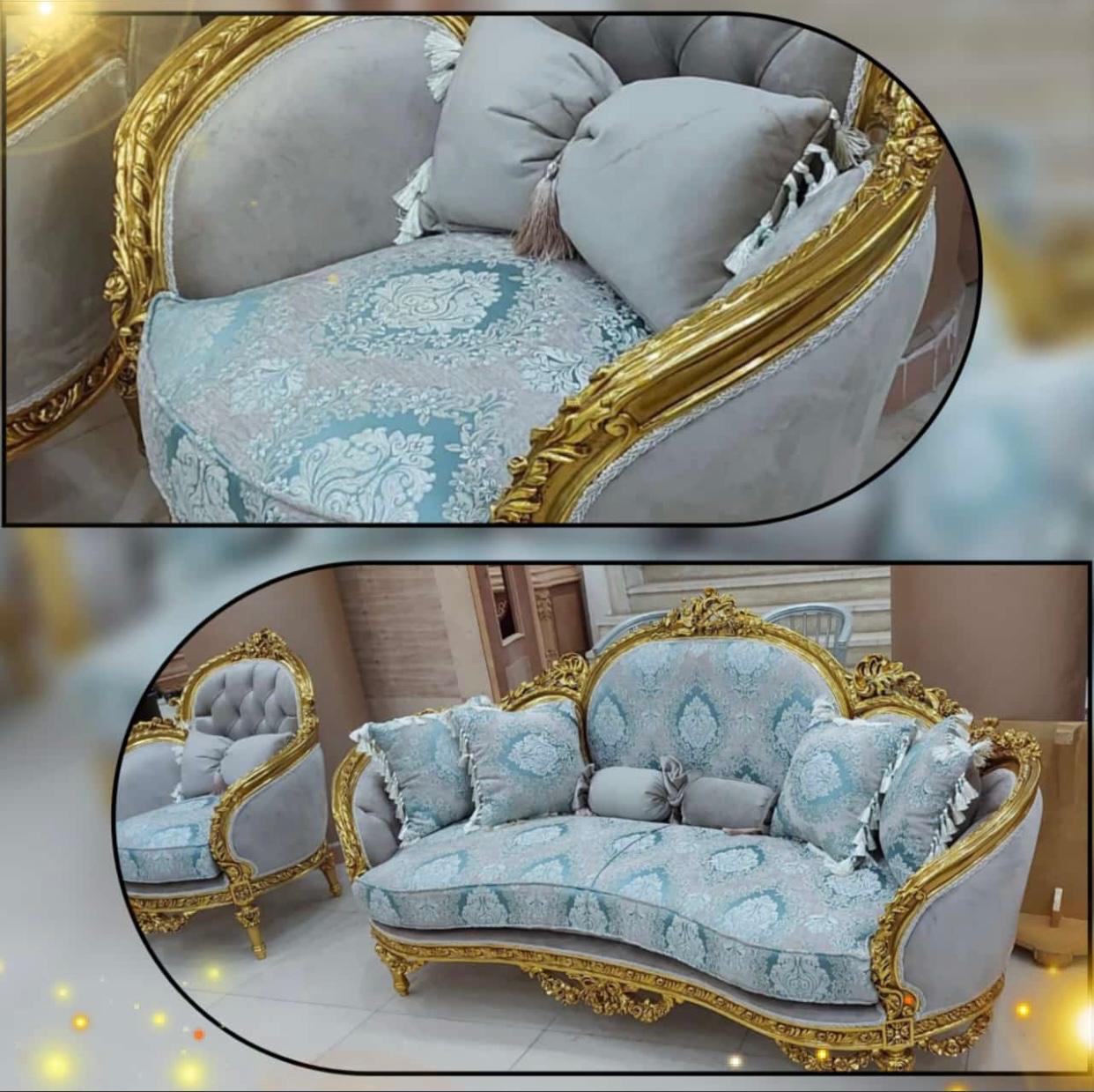 ON SALE !!!!!!  HAND MADE LIVING ROOM FURNITURE SET