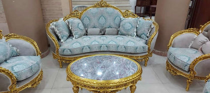 ON SALE !!!!!!  HAND MADE LIVING ROOM FURNITURE SET