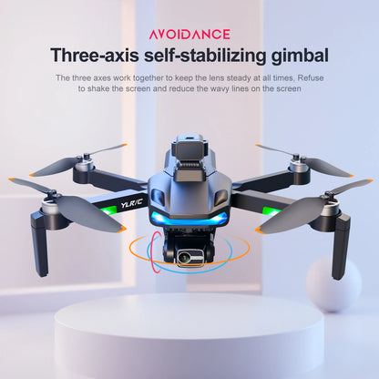 S155 Pro Max Drone 5G GPS Professional 8K HD Aerial Photography 3-Aixs-Gimbal Load 500g No/360 Obstacle Avoidance Quadrotor Dron