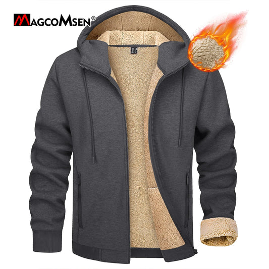 Magcomsen Full Zip Fleece Jacket