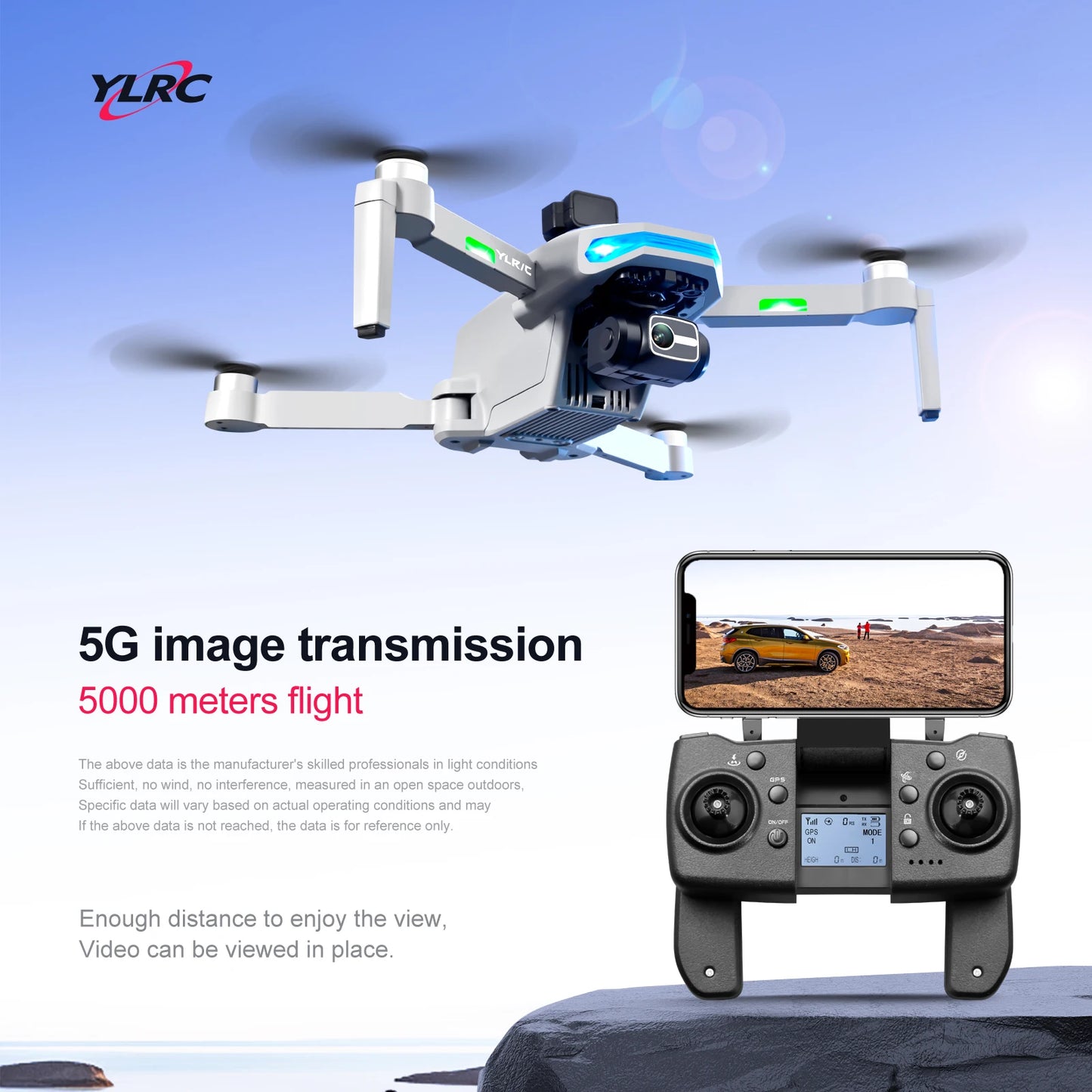 S155 Pro Max Drone 5G GPS Professional 8K HD Aerial Photography 3-Aixs-Gimbal Load 500g No/360 Obstacle Avoidance Quadrotor Dron