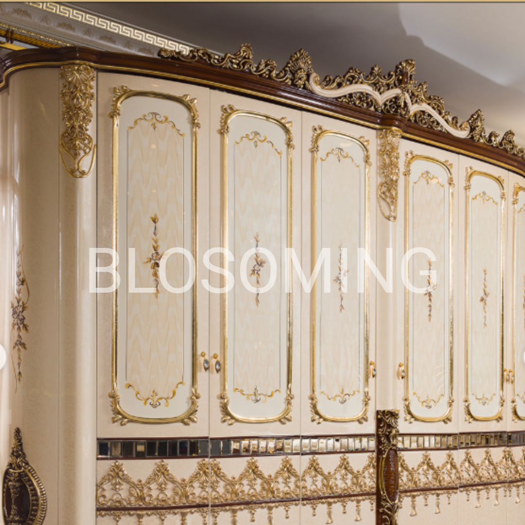 Luxery And Classic Bed Rooom with Sofa set