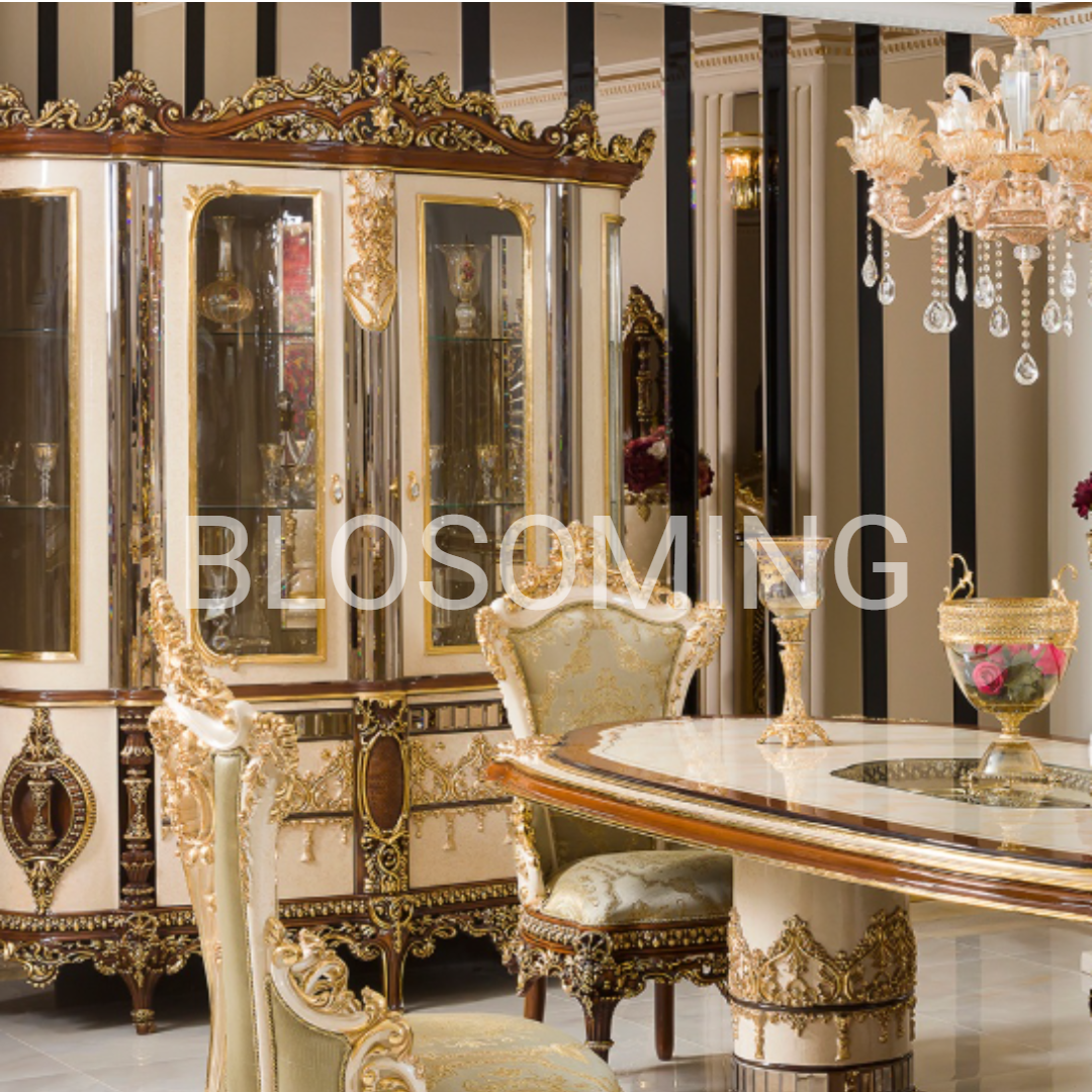 Luxery And Classic Bed Rooom with Sofa set