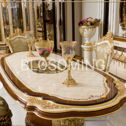 Luxery And Classic Bed Rooom with Sofa set