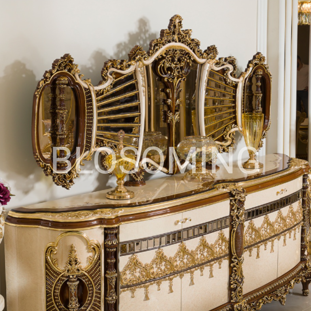 Luxery And Classic Bed Rooom with Sofa set