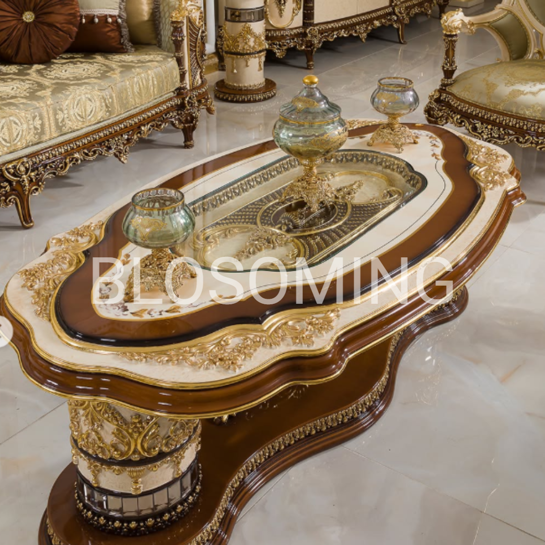 Luxery And Classic Bed Rooom with Sofa set