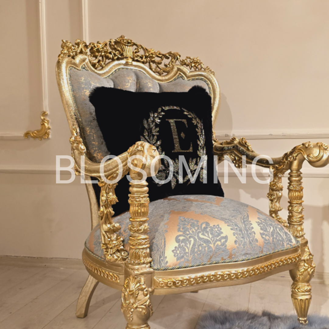 Gold Luxery Bed Room Set