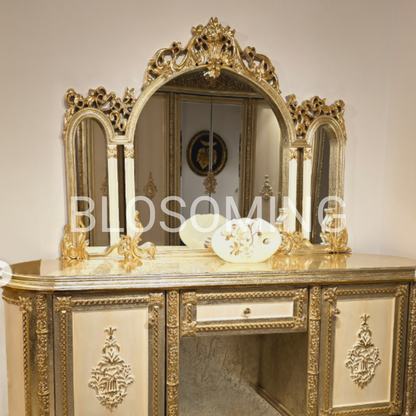 Gold Luxery Bed Room Set