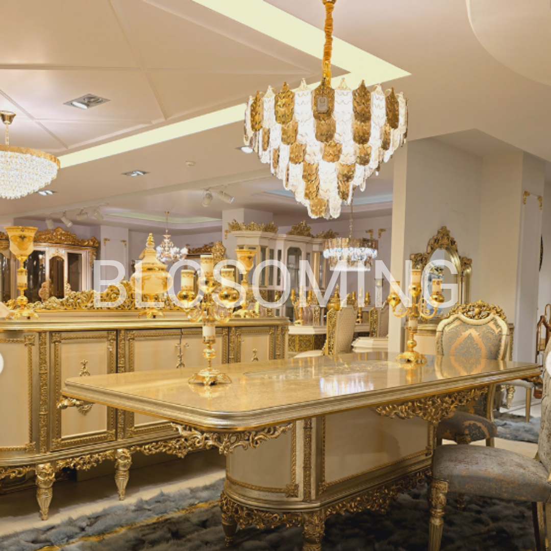 Gold Luxery Bed Room Set