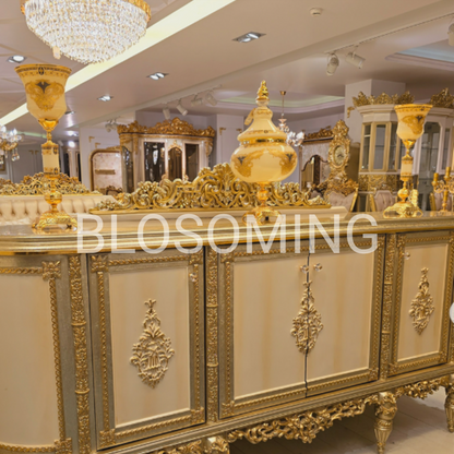Gold Luxery Bed Room Set