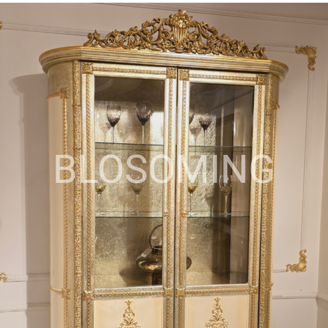 Gold Luxery Bed Room Set