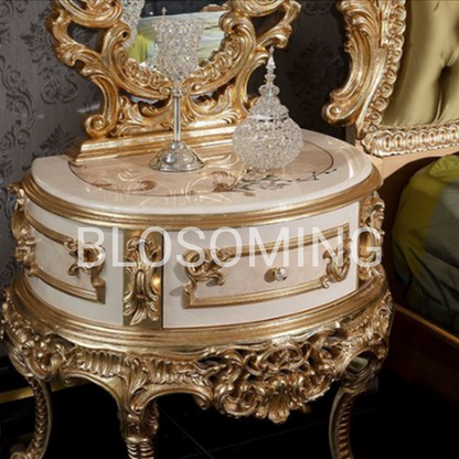Hand Maded Bed Room Furniture (Green Color)