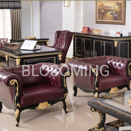 Premium Classic Ofiice Sofa Set