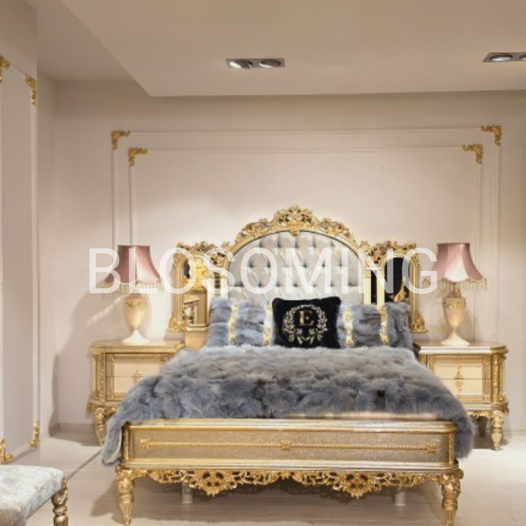 Classic Style Living Room & Bed Room Set