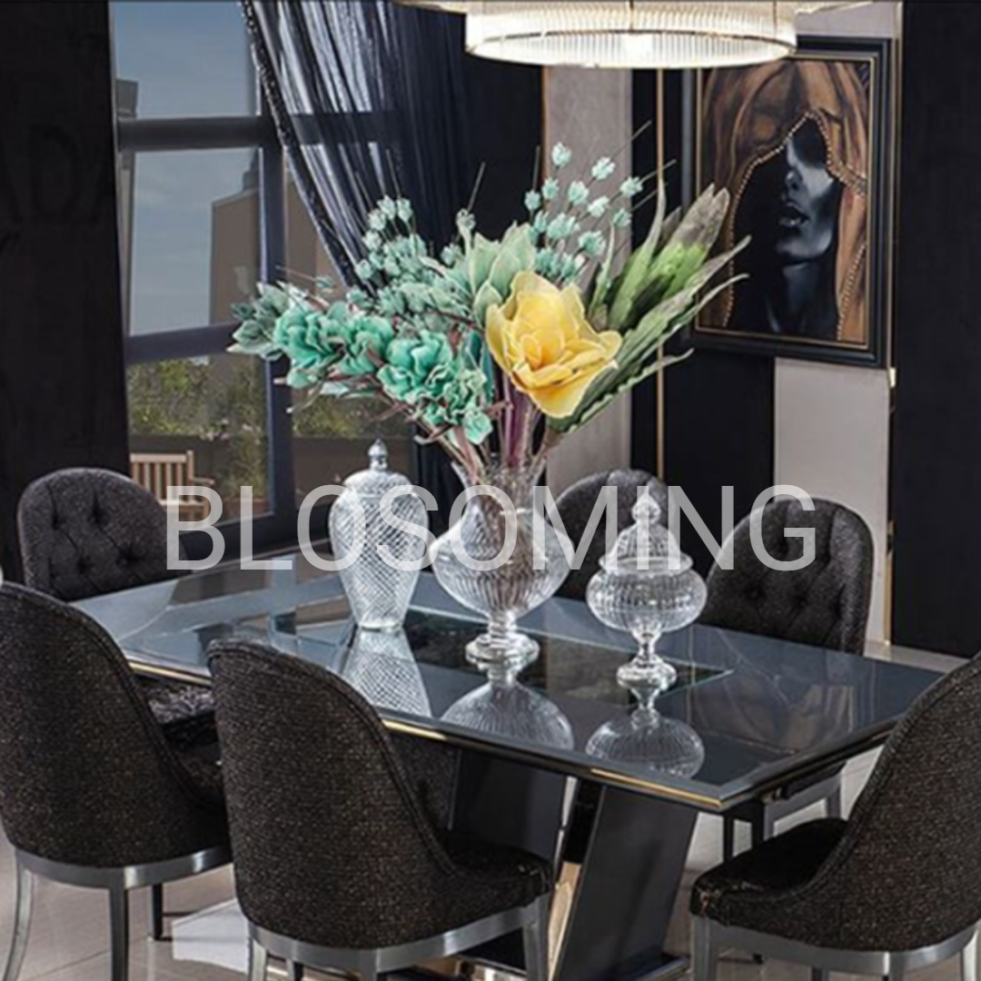 Luxery Hand Maded Bed Room Furniture (Black Color)
