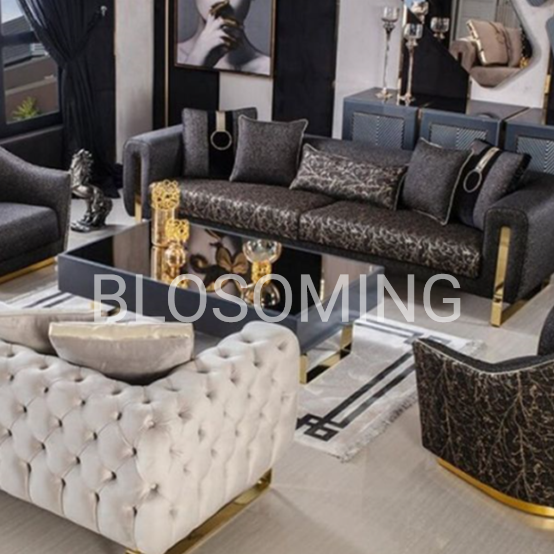 Luxery Hand Maded Bed Room Furniture (Black Color)