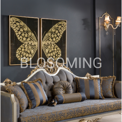 Luxery Gray Color Bed Room & Dinning Room Set
