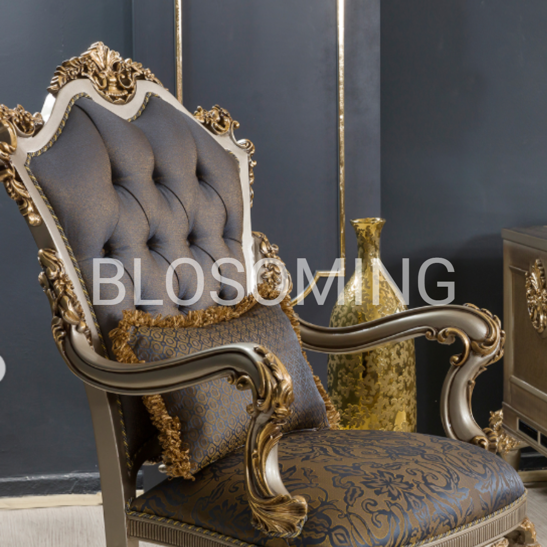 Luxery Gray Color Bed Room & Dinning Room Set