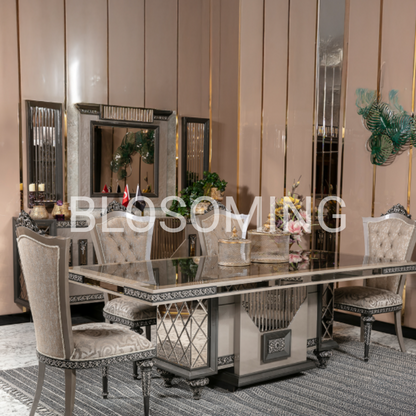 Premium Sofa Set & Dinning Room  ( Beig Color )