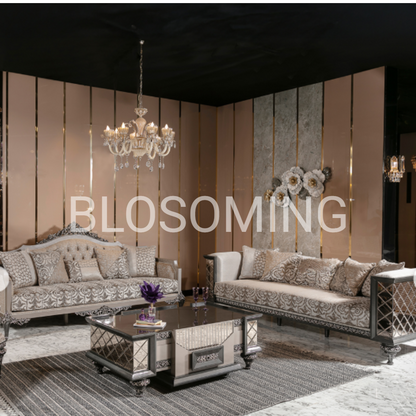 Premium Sofa Set & Dinning Room  ( Beig Color )